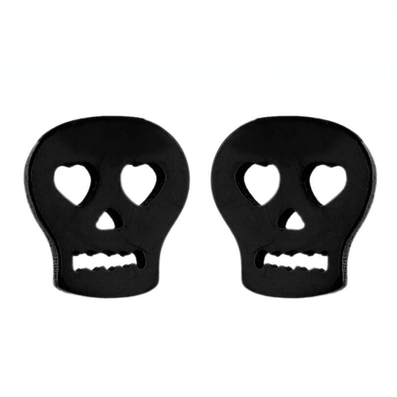 Wholesale Stainless Steel Skull Ear Studs